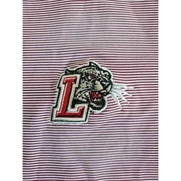 Lafeyette College Peter Milar Performance Perth Mini Stripe 1/4 Zip Size M - Picture 4 of 8